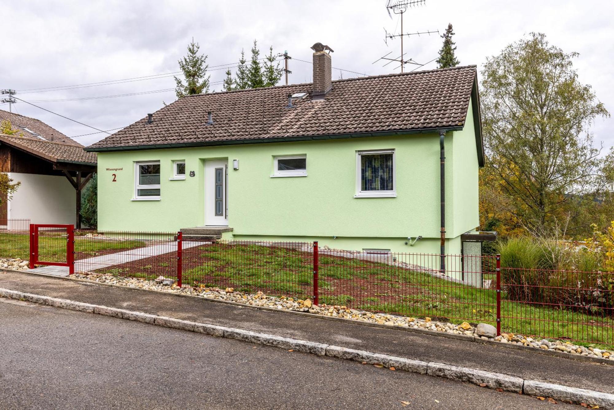 Haus Wiesengrund - Hundefreundlich Gammertingen ภายนอก รูปภาพ
